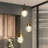 Chantae 3 - Light Brass LED Pendant