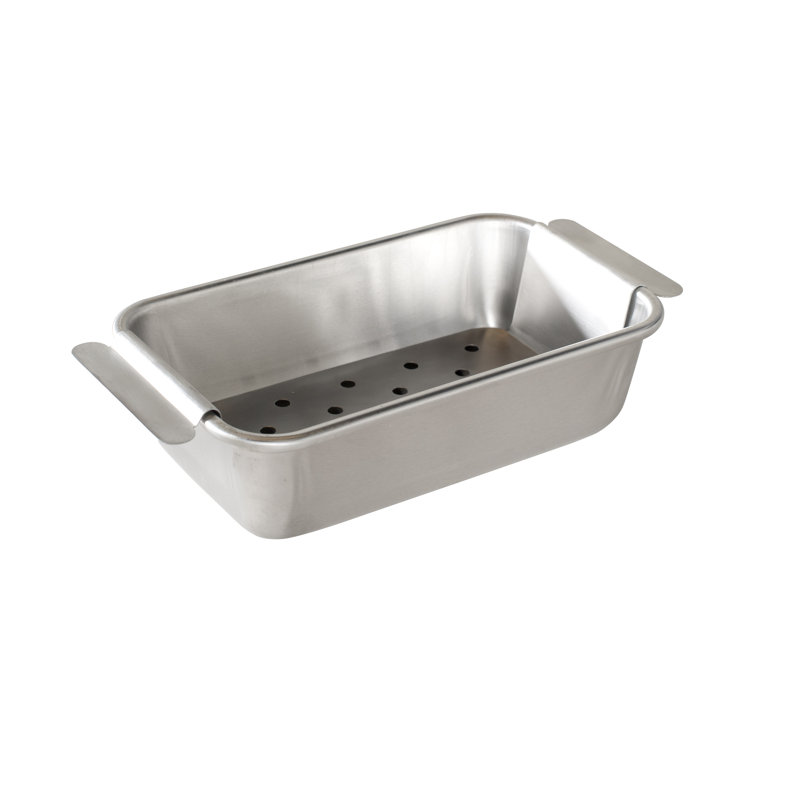 Aluminum Non-Stick Meatloaf Pan with Lifting Trivet