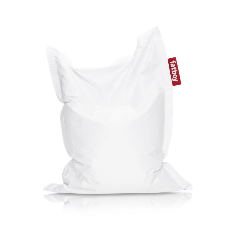 Original Slim Bean Bag Chair, Black, 61" x 47"