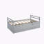 Lit simple avec lit gigogne et trois tiroirs de rangement-605063592