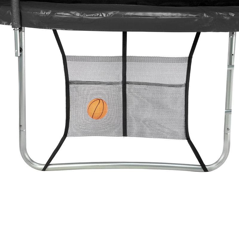 AOTOB Round Backyard Trampoline with Safety Enclosure