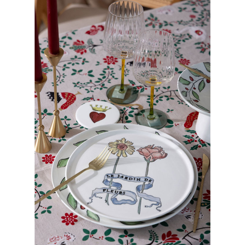 Ensemble d'assiettes de service