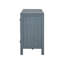 Élégante armoire bleu marine pour l'entrée. + Placage de pin, espace de rangement spacieux, espace de vie à options réglables. Structure robuste, tablettes-338490293