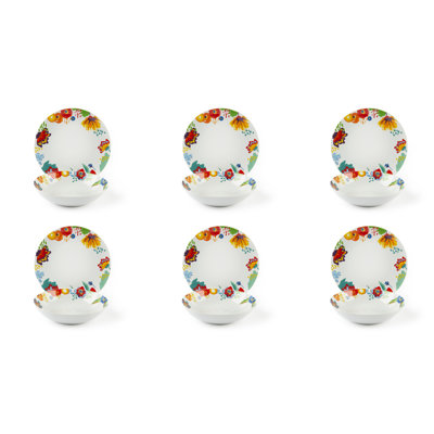 Saint Tropez Piece Porcelain Dinnerware Set - Service for 4