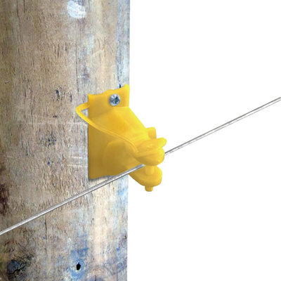 Poteau isolant en bois