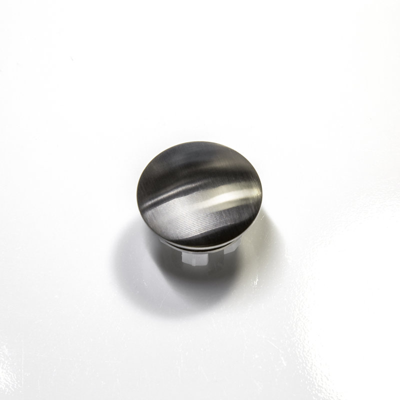 Housse de capuchon rond, Nickel brossé