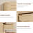 Arched 5 Drawer Wood Dresser with Curved Profile, Modern Storage Chest-317761748