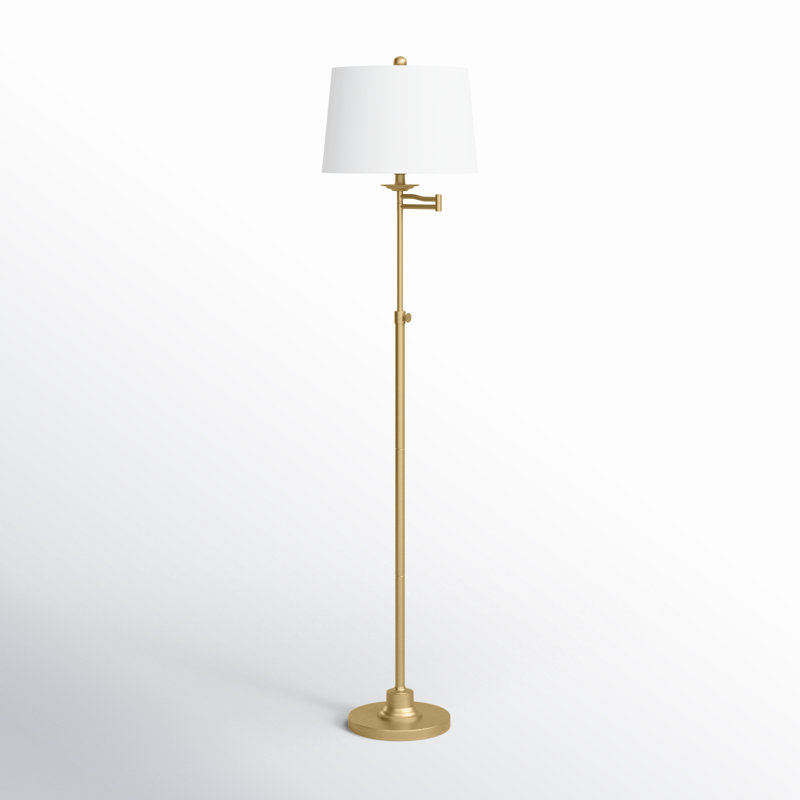 Lampe sur pied avec bras pivotant 64,25 po Rosalie