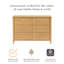 Sprout 6 Drawer 19.75" Double Dresser-1475503850
