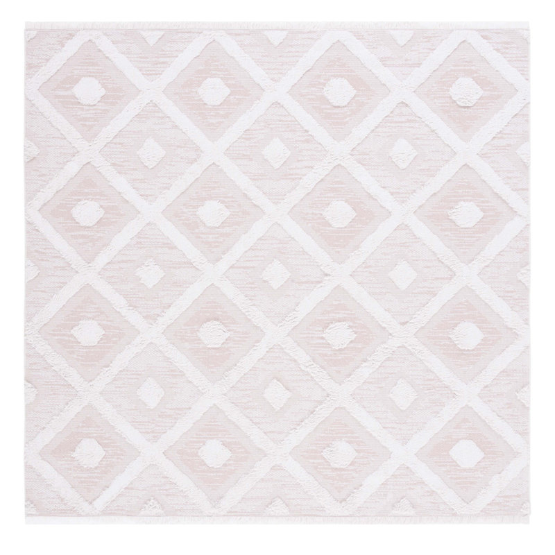 Belniak Performance Geometric Rug, Square 6'4"