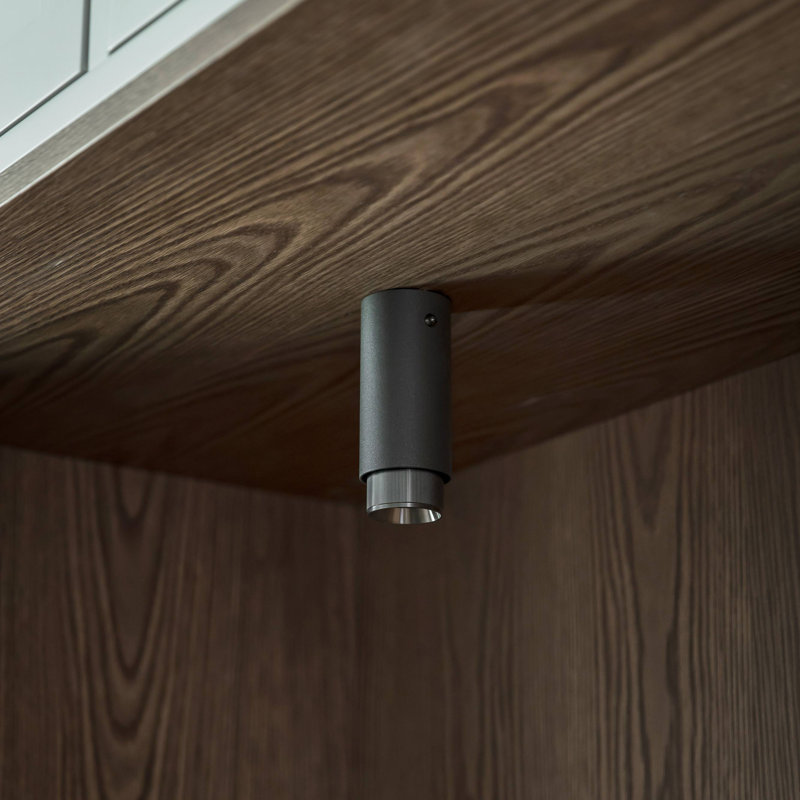 Polycarbonate Flush Mount, Gun Metal, Graphite