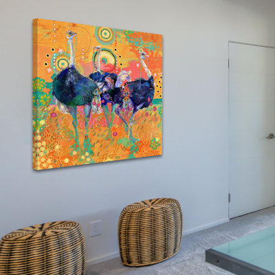 " Three Ostrich " by Evelia