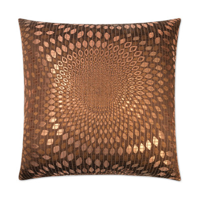 Whirl Geometric Reversible Throw Pillow