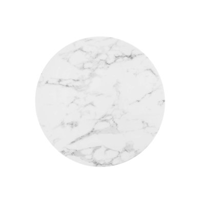 Round Artificial Marble Dining Table by 