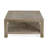Square Coffee Table With Storage,Ash