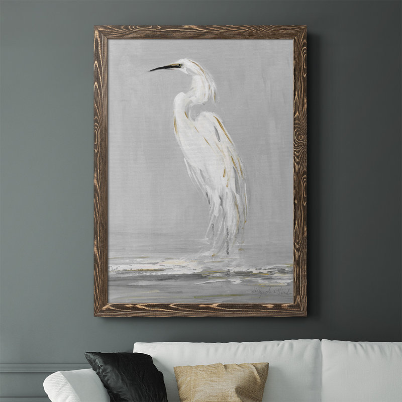 Peinture sur toile Williamsen, H 37,5 po x l 27,5 po x P 1 po, Noyer