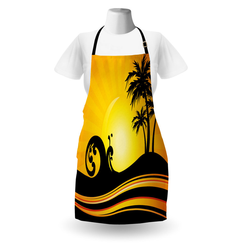 No Pattern Bib Apron