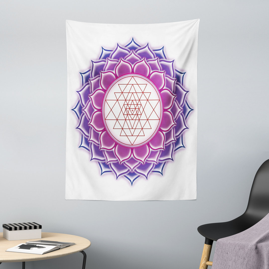 Wandteppich Yantra Mandala