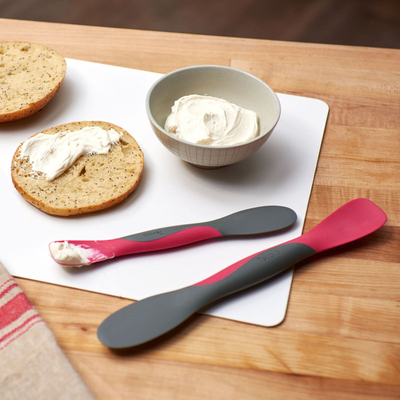 Scoop and Spread Tool, 8.25" , Viva Magenta/Charcoal