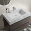 Ensemble de meuble-lavabo simple 29,9 po avec plateau en résine Karolyna