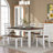 Rustic Style 6-Piece Dining Room Table Set-92173432-92173435