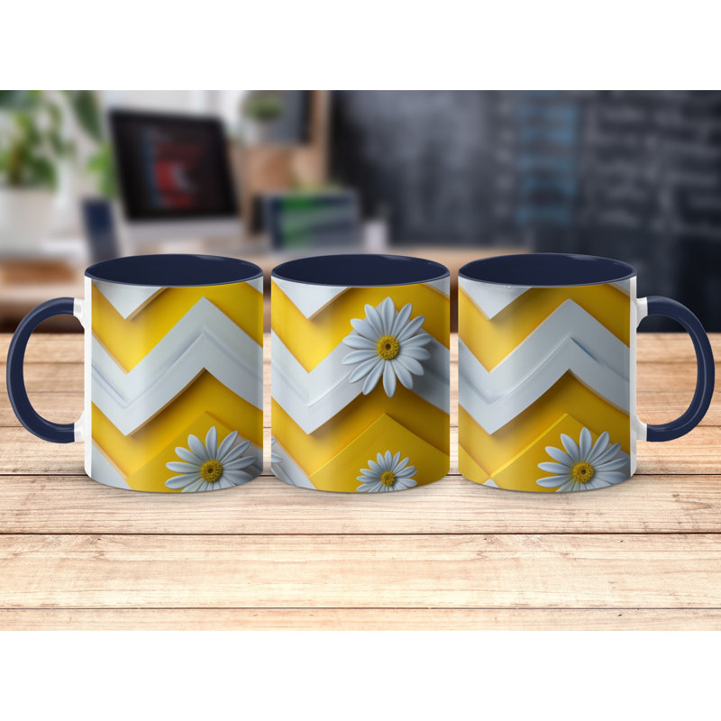 Ceramic Coffee Mug, Navy