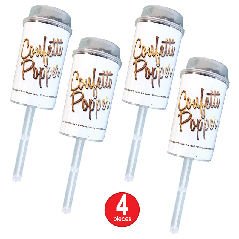 Push Up Confetti Poppers