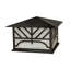 37" Square Seneca Chevron Mission Pier Mount