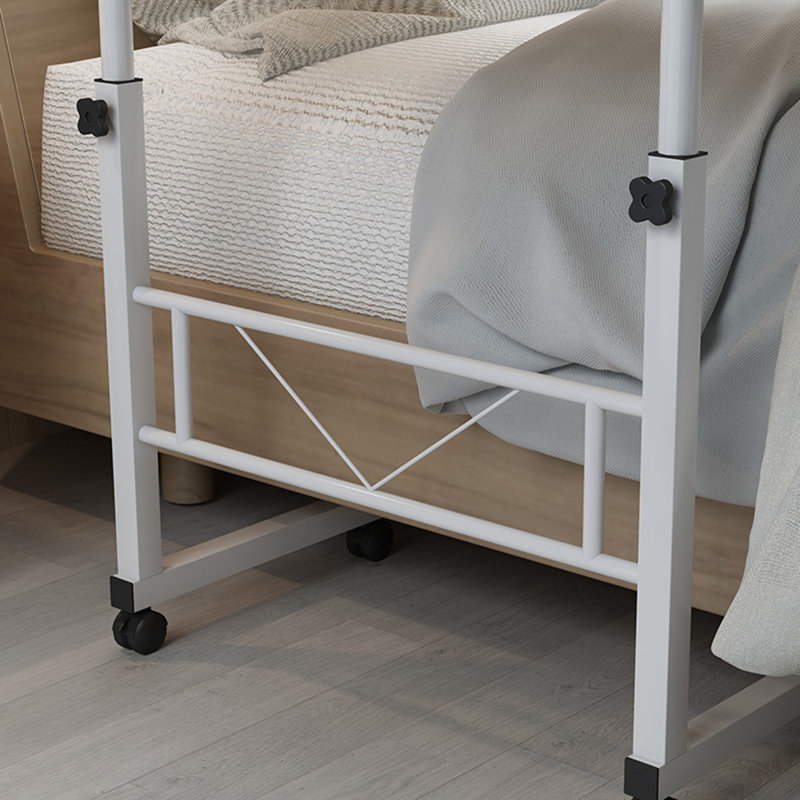 Netta Adjustable Standing Desk, Creamy White