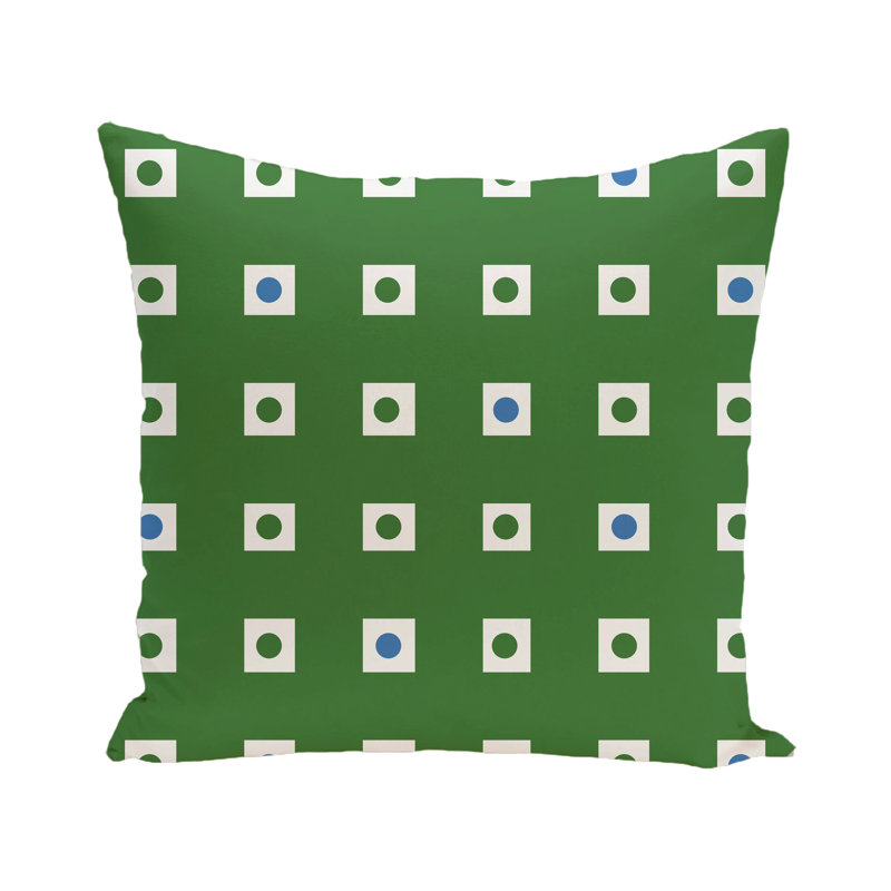 Coastal Calm Pillow Cover & Insert, 16" x 16", Leaf Green
