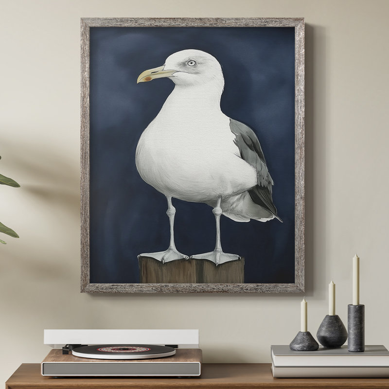 ANIMALS Series CCCLVIII Framed Print - Solid Wood, 30" H x 24" W