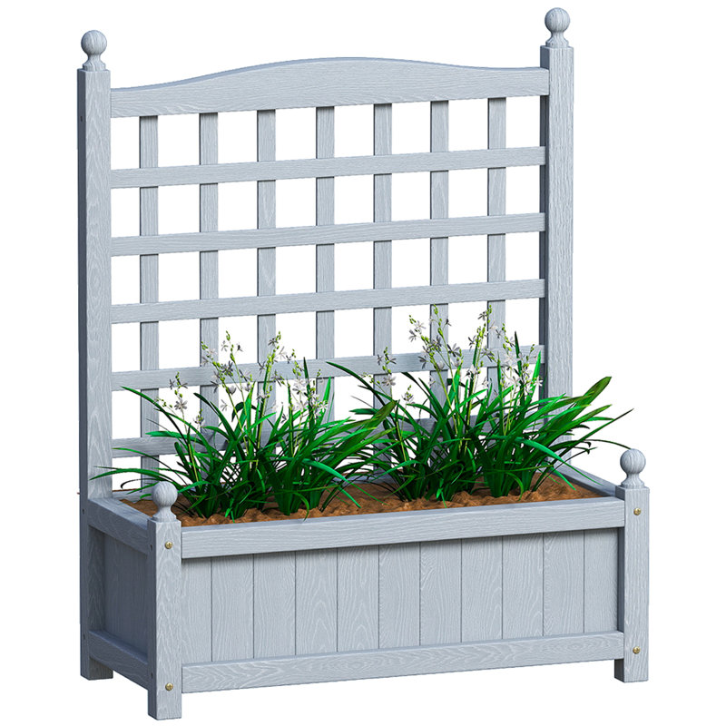 Wood Raised Garden Bed