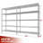 Marlia Steel Height -Adjustable Storage Rack Heavy Duty Shelving Unit-565694247-565501751
