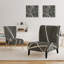 Fauteuil de chambre rembourré transitionnel Minimalist II
