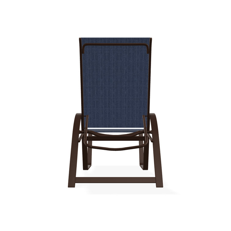 Holna Outdoor Rust-Resistant Metal Chaise Lounge