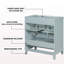 Meuble-lavabo 30 po sans lavabo, base seulement, armoire de salle de bain multifonctionnelle avec portes et tiroir, cadre solide et panneau de fibres à densité moyenne, vert-1339707381