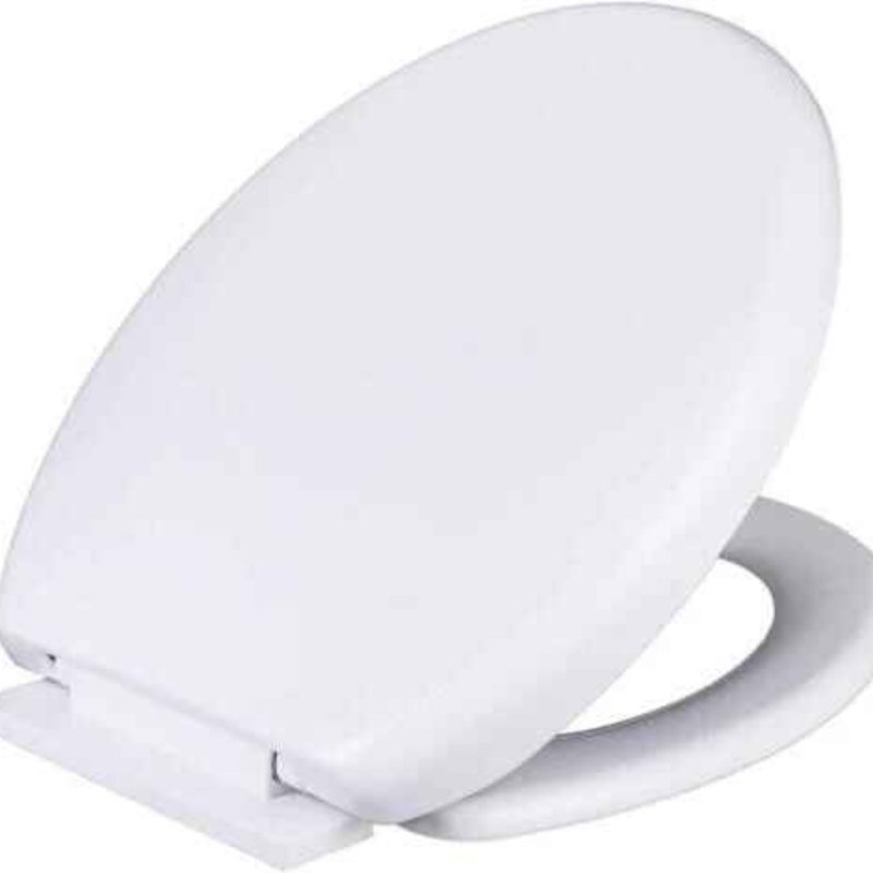 Luxury Heavy Duty Soft Close Oval Toilet Seat White Bathroom Seat