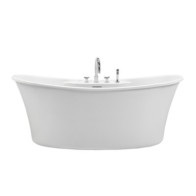 Loretta 3 60" Freestanding Soaking Bathtub