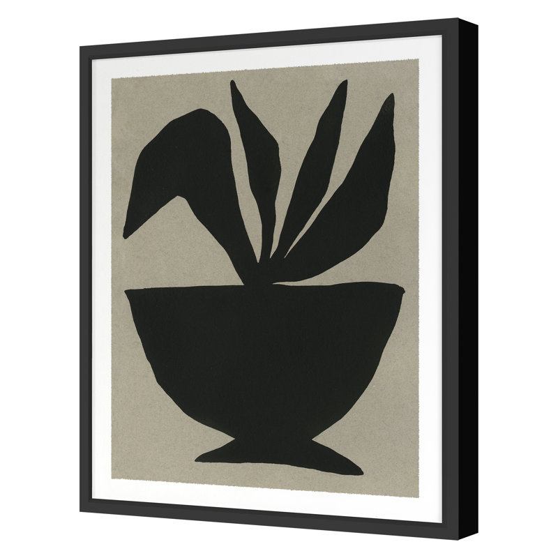Teenie Ink 3 Print by Roebuck, Kate, Black Framed, 37" H x 29" W