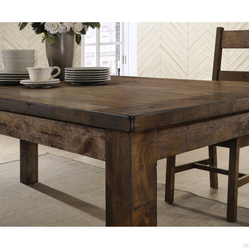 Ensemble de table de salle à manger 5 pièces, 5 pièces: table, 4 chaises