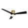 Vivi Smart Flush Mount Ceiling Fan with Remote Control and Light Kit Included