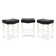 Rexalynn Upholstered Counter Stool with Solid Wood Frame