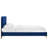 Modway Leah Chevron Tufted Performance Velvet Platform Bed-1289314039-1289314035