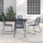 Denise 4 - Person Wicker Patio Dining Set with Square Table