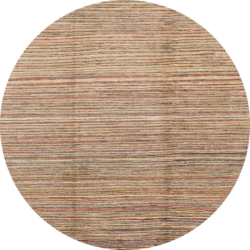 Tapis abstrait moderne 1573, Rond 4 pi