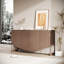 Buffet artistique 3D Wave, plateau autocollant en marbre, style américain antique pour rangement dans la salle à manger avec autocollant, utilisation multi-scénario, style et métal