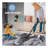 Collection L.Blue /Abstract Non-Shedding Living Room Bedroom Dining Home Office Stylish and Stain Resistant Area Rug-1451033023
