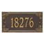 Plaque d'adresse murale 1 ligne Signature Series-1829163557-1829163555-1829163545