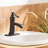 Single-Hole Single-handle Bathroom Faucet with Drain Assembly-70855234