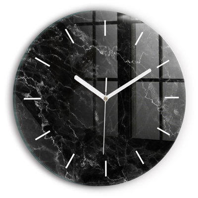 Glass Wall Clock